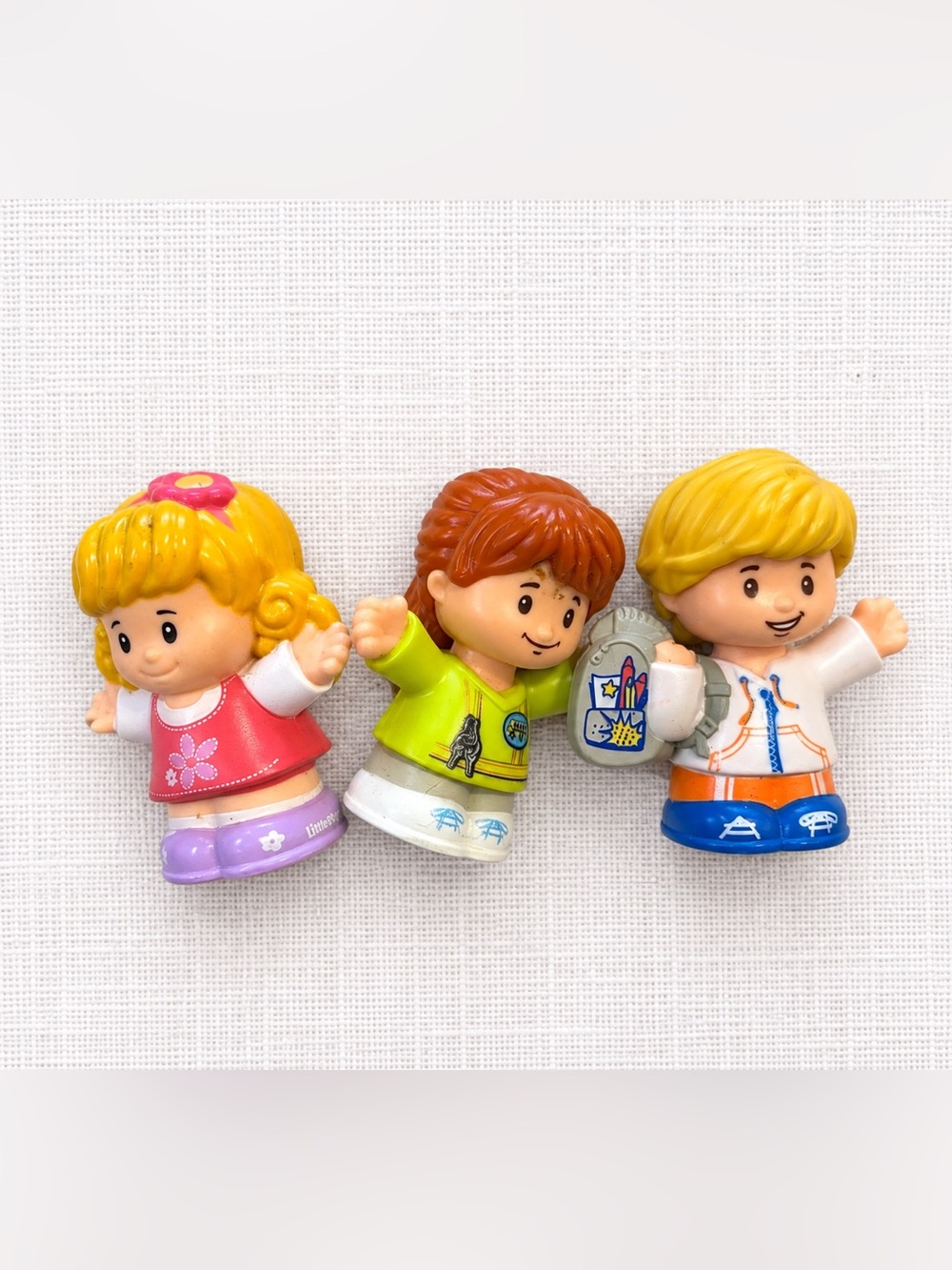Fisher-Price Little People Figures Lot of 3 Kids School Toys